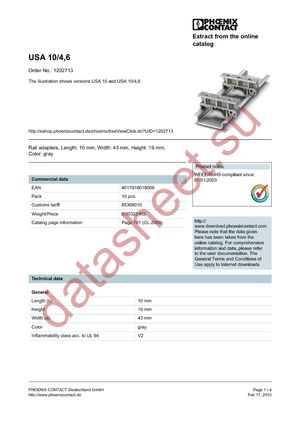 1202713 datasheet  